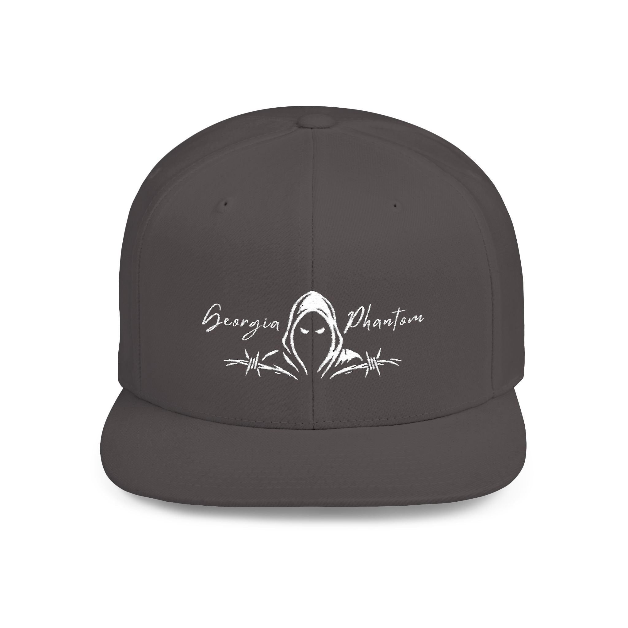 Stylish Flat Bill Snapback GP Logo Hat