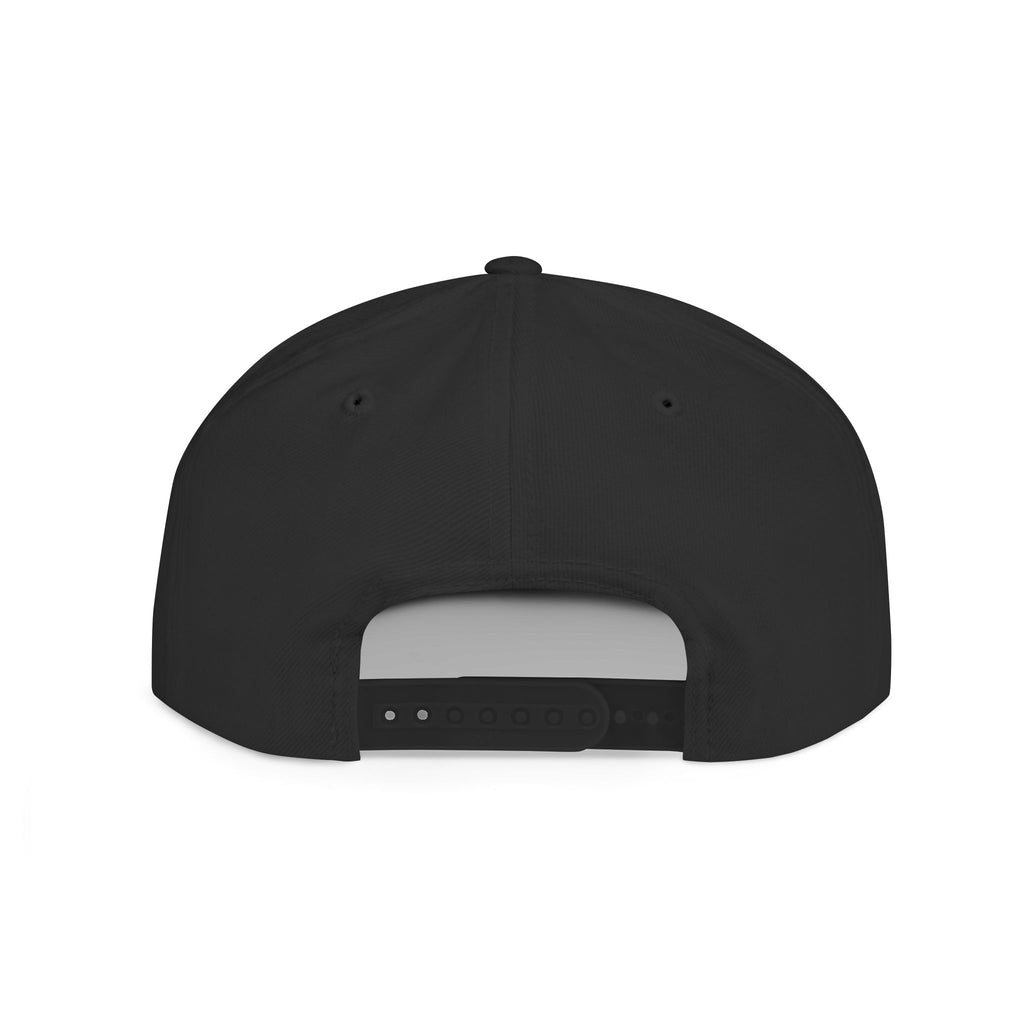 Stylish Flat Bill Snapback GP Logo Hat