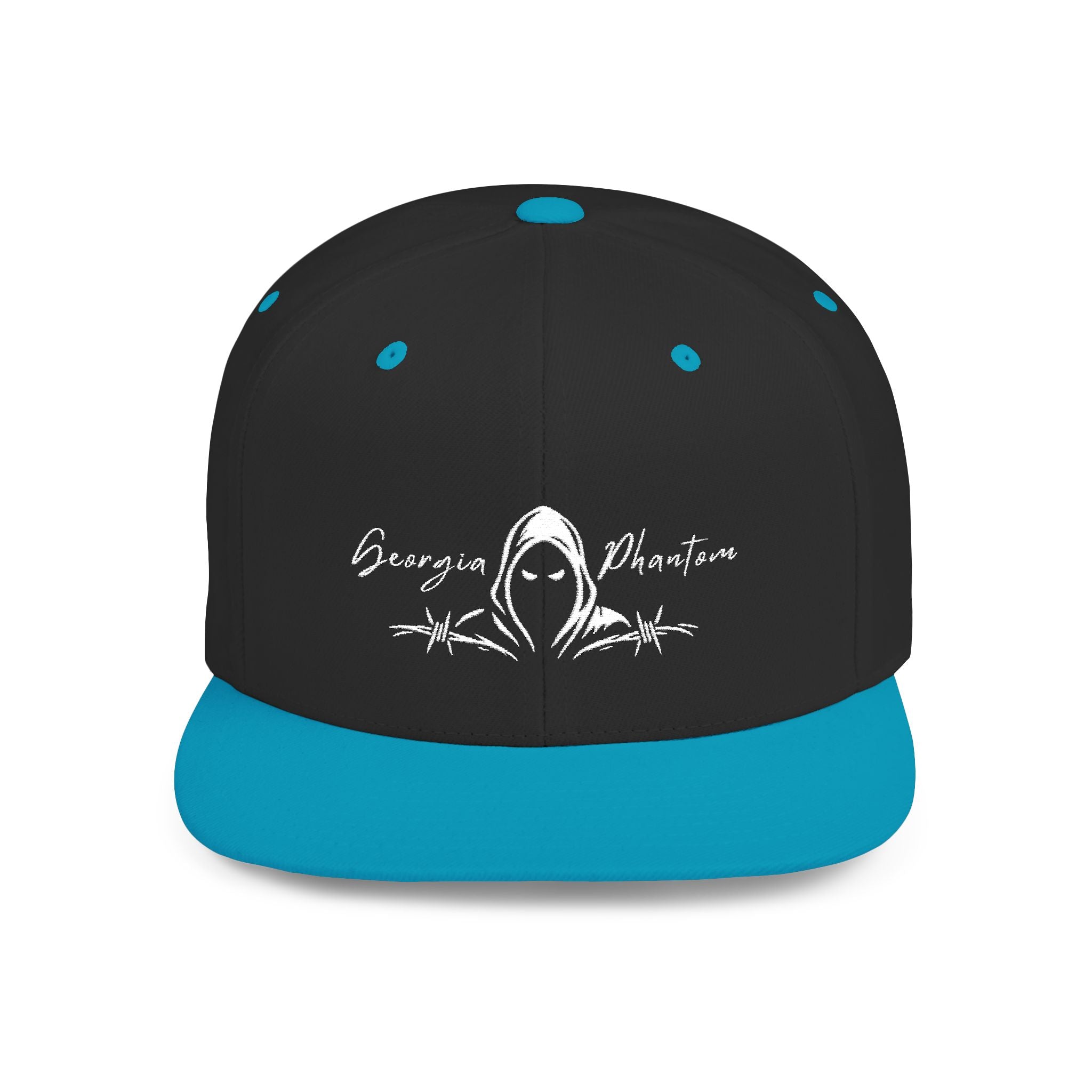 Stylish Flat Bill Snapback GP Logo Hat