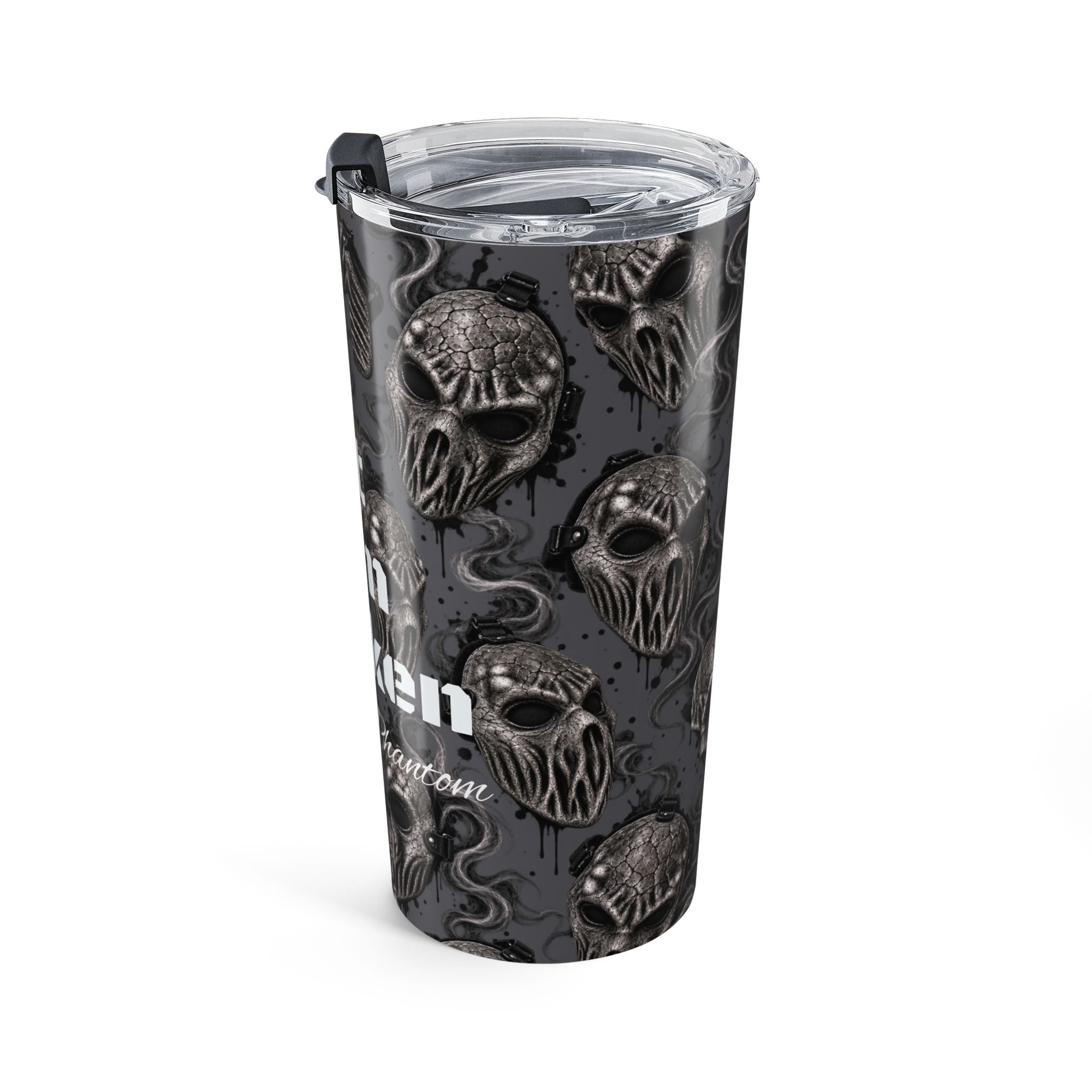 Built From Broken 20oz Tumbler – Gothic Skull Travel Mug