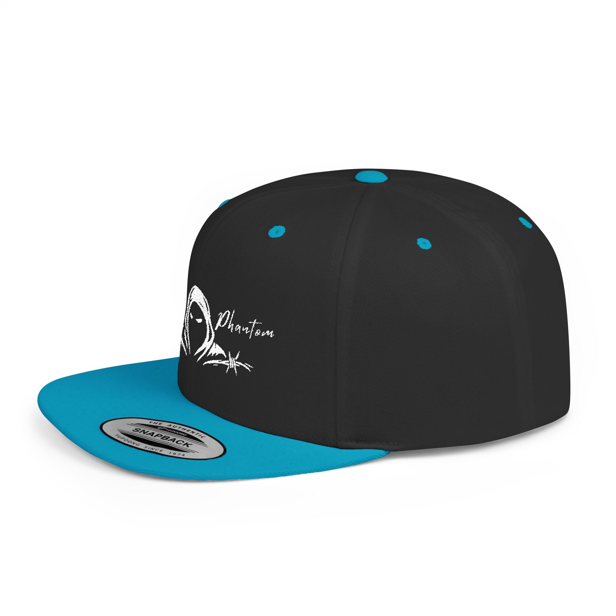 Stylish Flat Bill Snapback GP Logo Hat