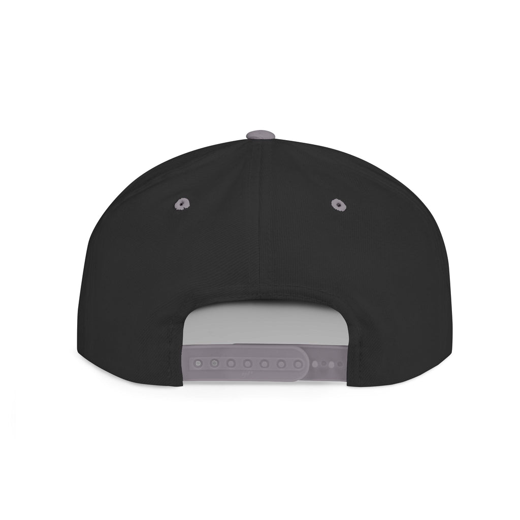 Stylish Flat Bill Snapback GP Logo Hat