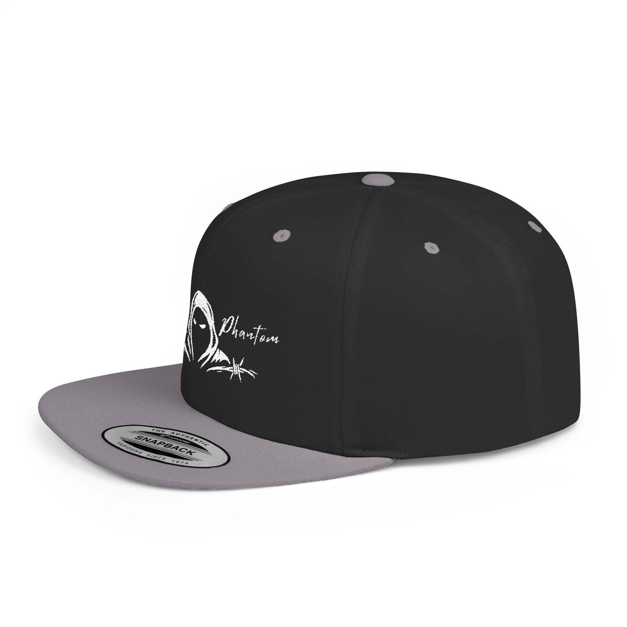 Stylish Flat Bill Snapback GP Logo Hat