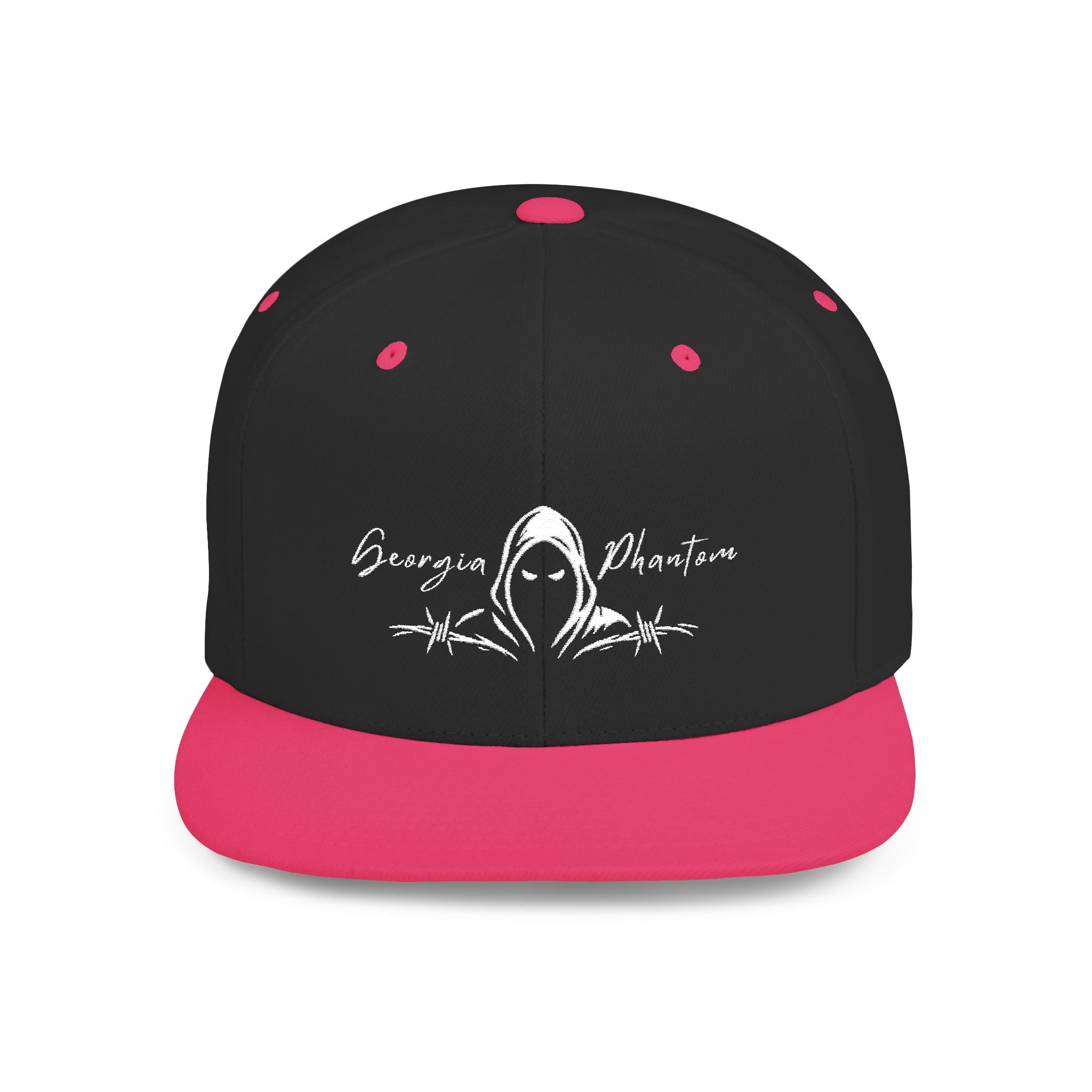 Stylish Flat Bill Snapback GP Logo Hat