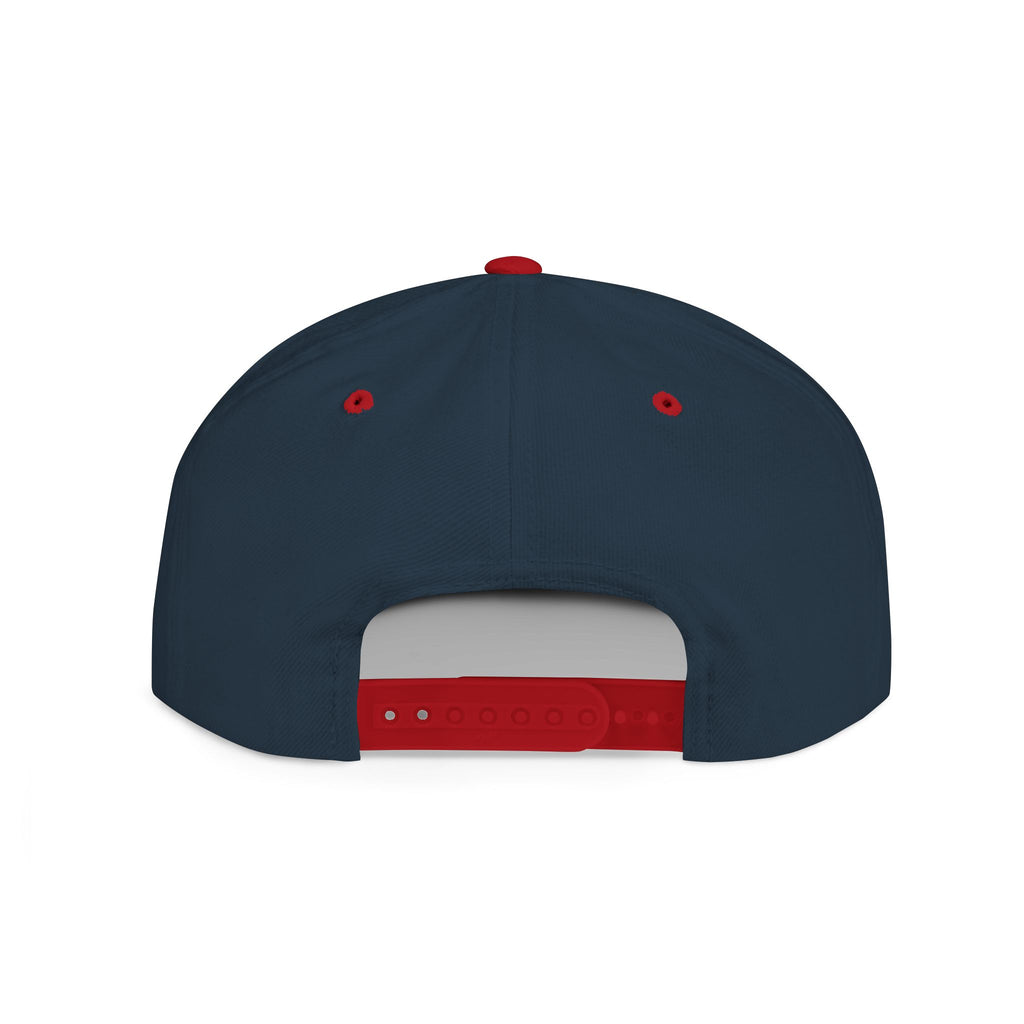 Stylish Flat Bill Snapback GP Logo Hat