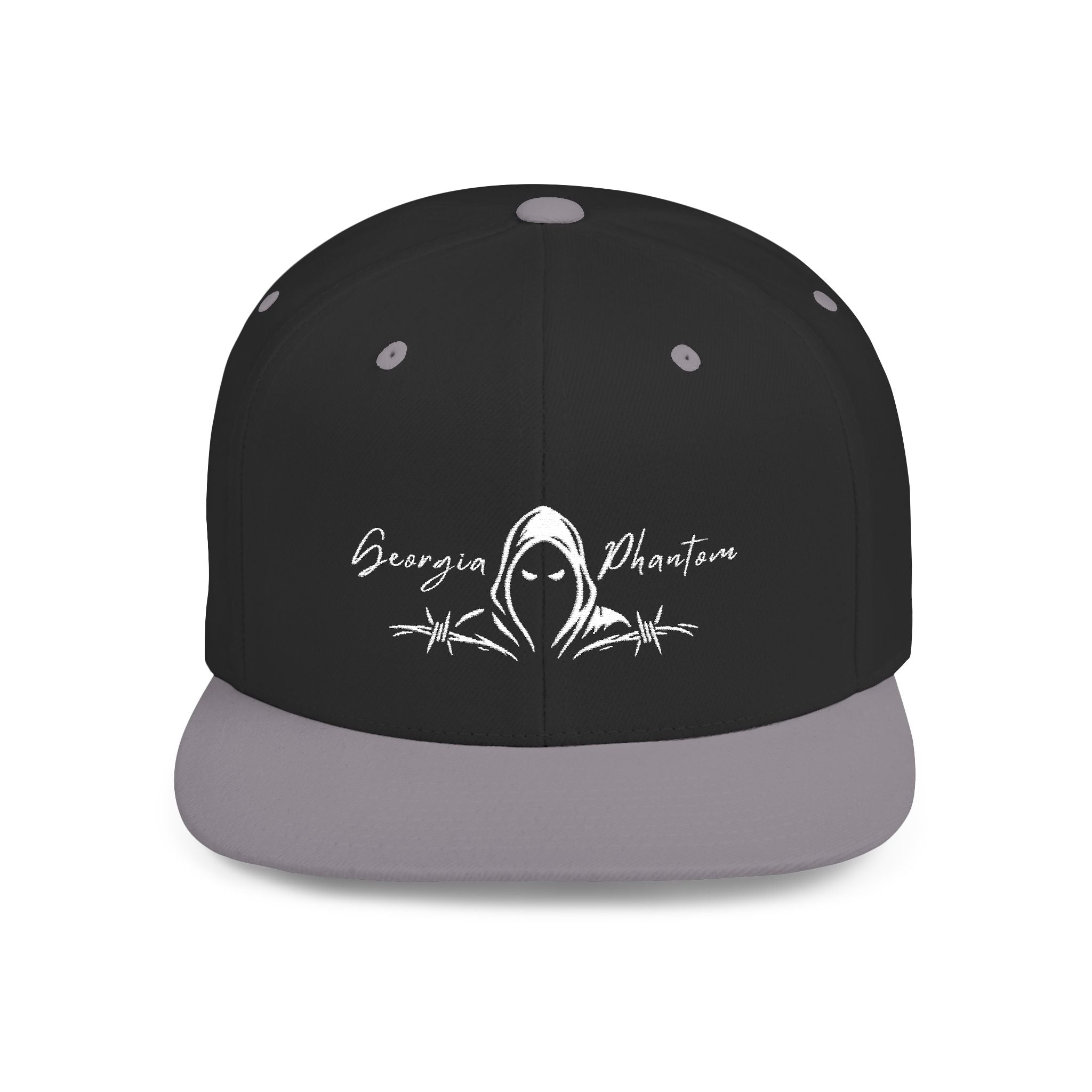 Stylish Flat Bill Snapback GP Logo Hat