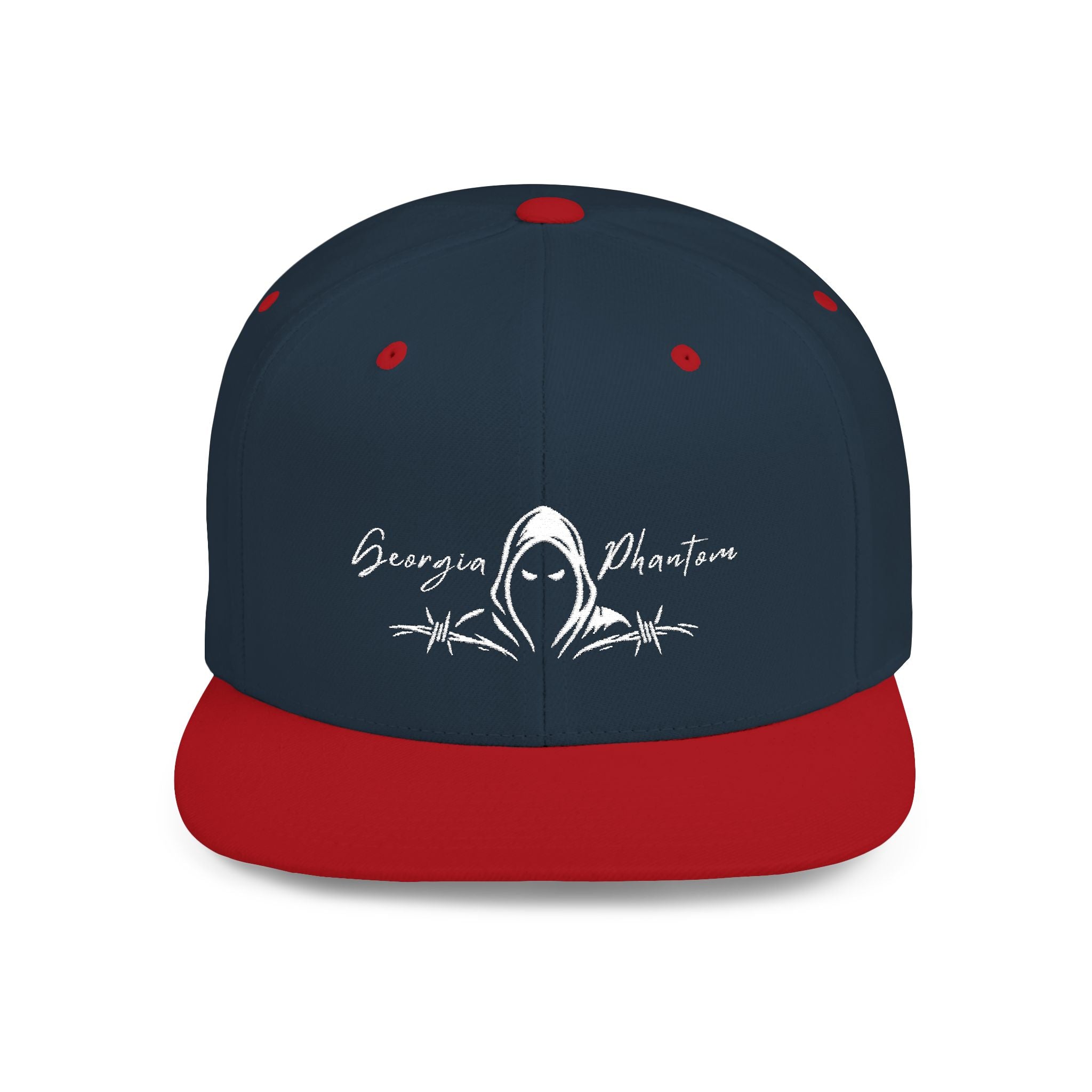 Stylish Flat Bill Snapback GP Logo Hat