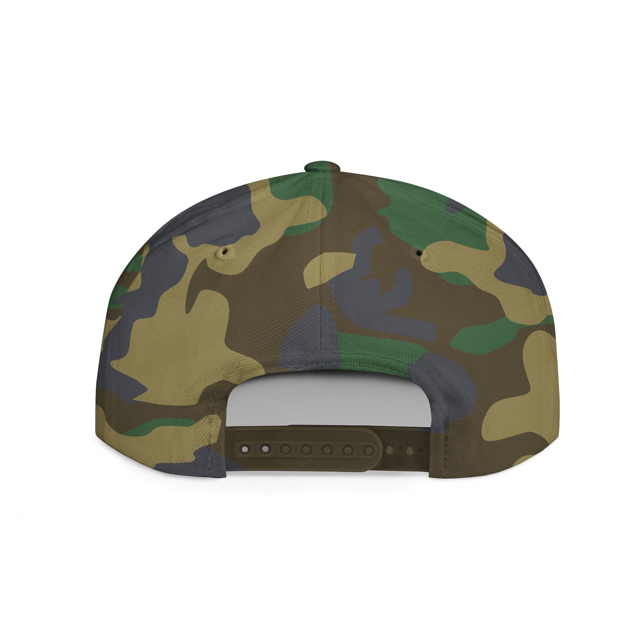 Stylish Flat Bill Snapback GP Logo Hat