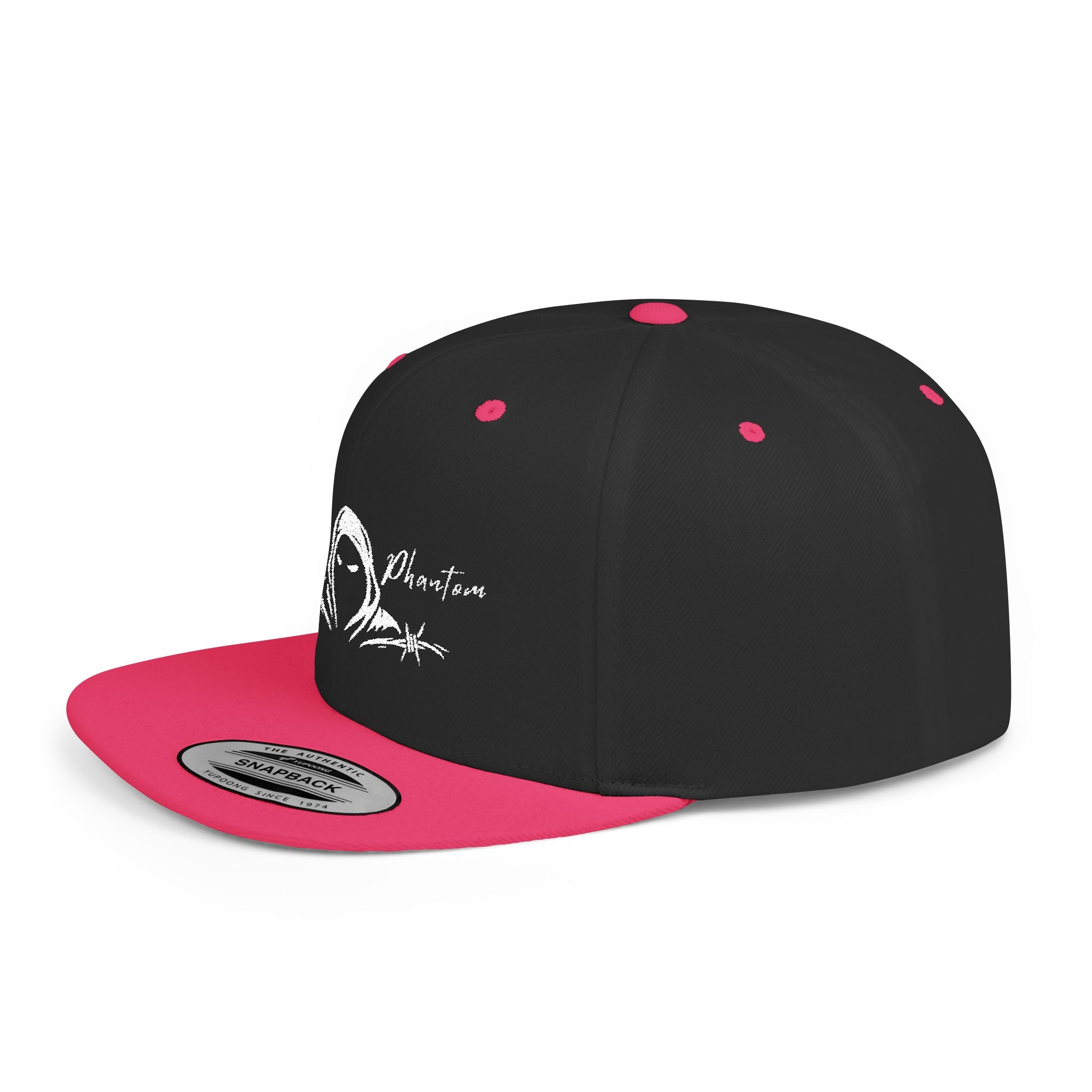 Stylish Flat Bill Snapback GP Logo Hat