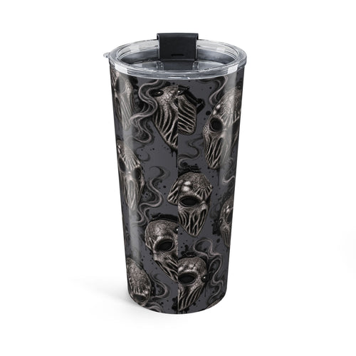 Built From Broken 20oz Tumbler – Gothic Skull Travel Mug