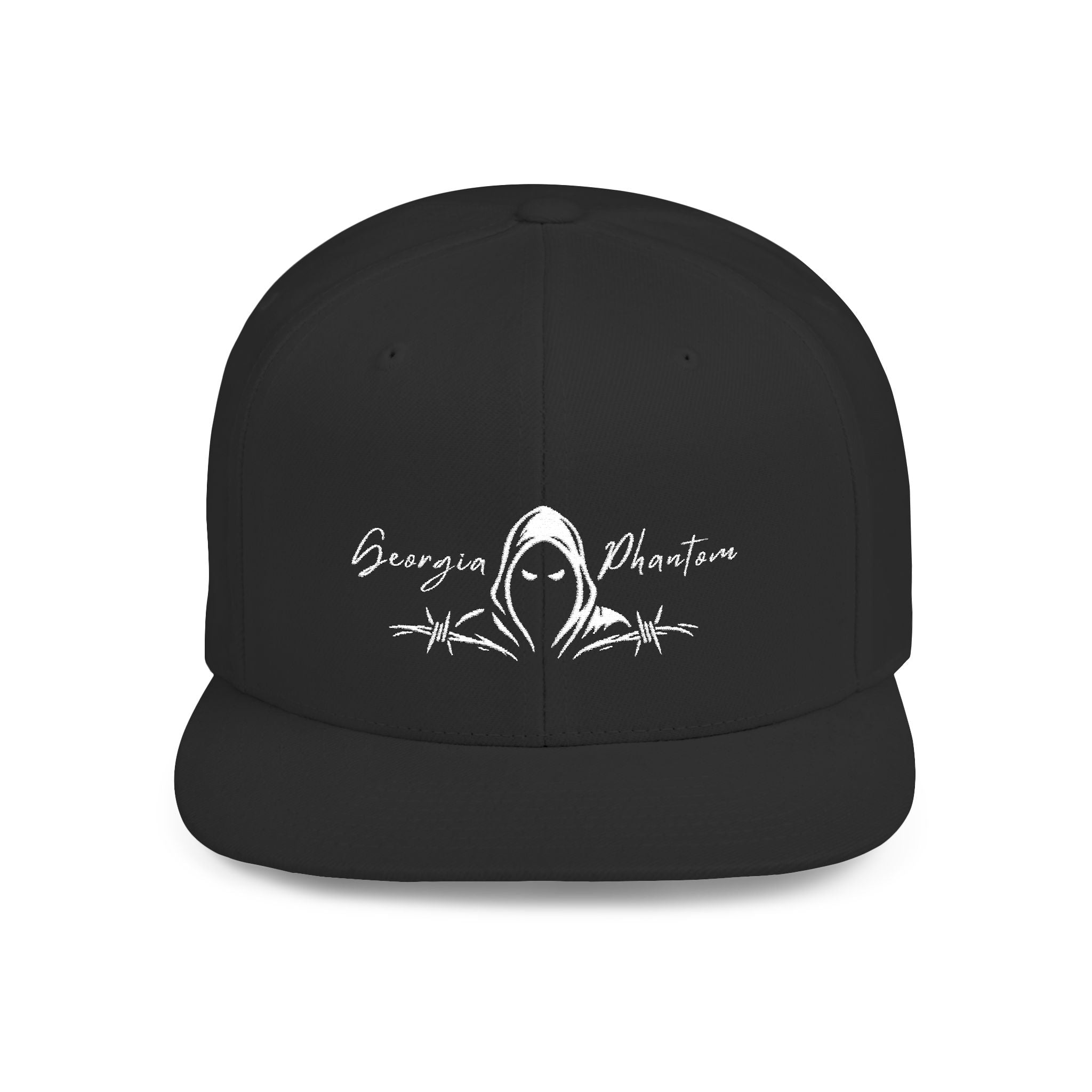 Stylish Flat Bill Snapback GP Logo Hat