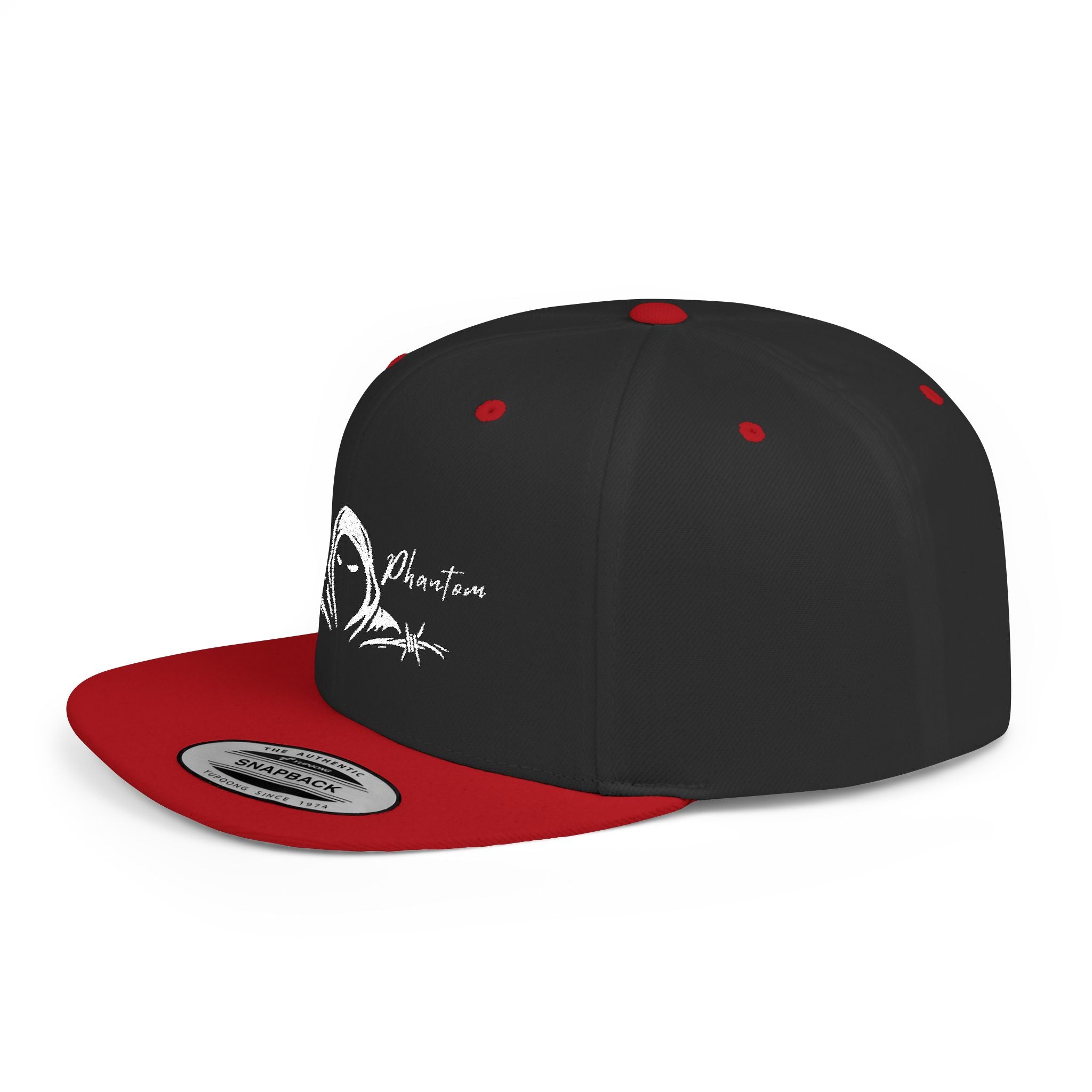 Stylish Flat Bill Snapback GP Logo Hat