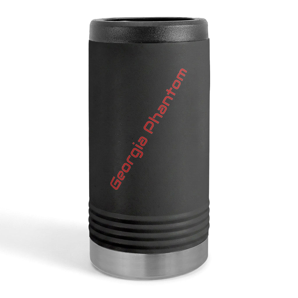 Phantom Reaper Slim Can Cooler – Georgia Phantom Skull Beverage Holder